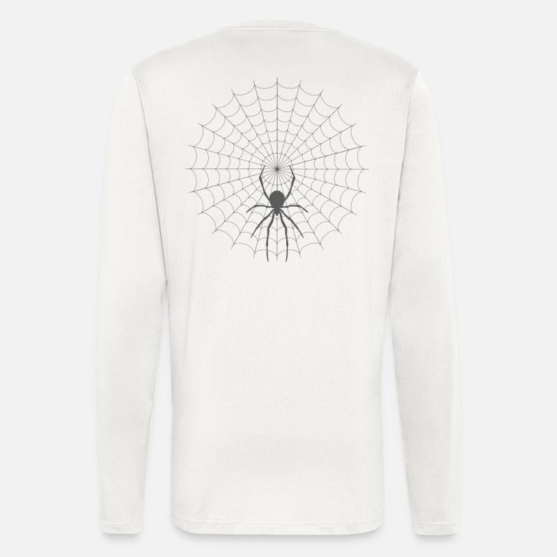 Spider Web Silhouette - Longsleeve - made by SPREAD  - OFF WHITE