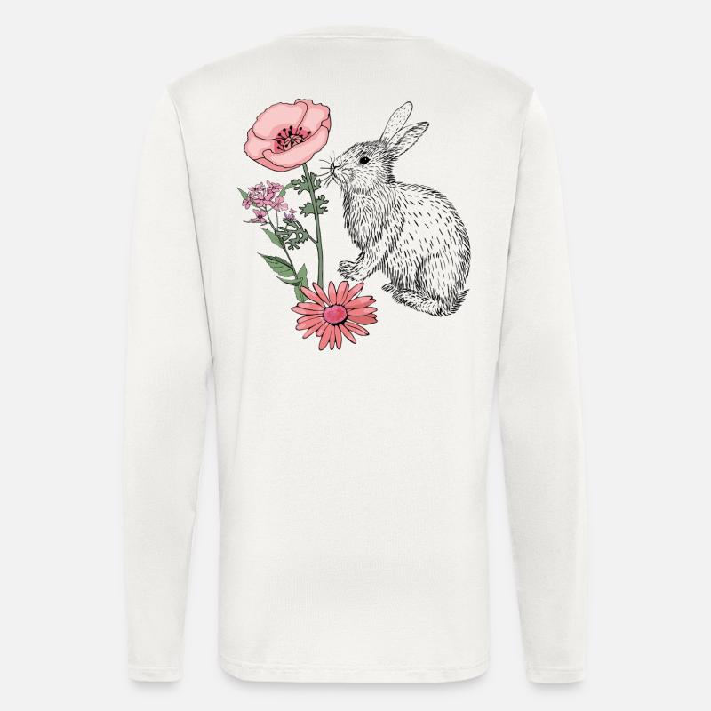 Easter Bunny Happy Easter - Longsleeve - made by SPREAD  - OFF WHITE