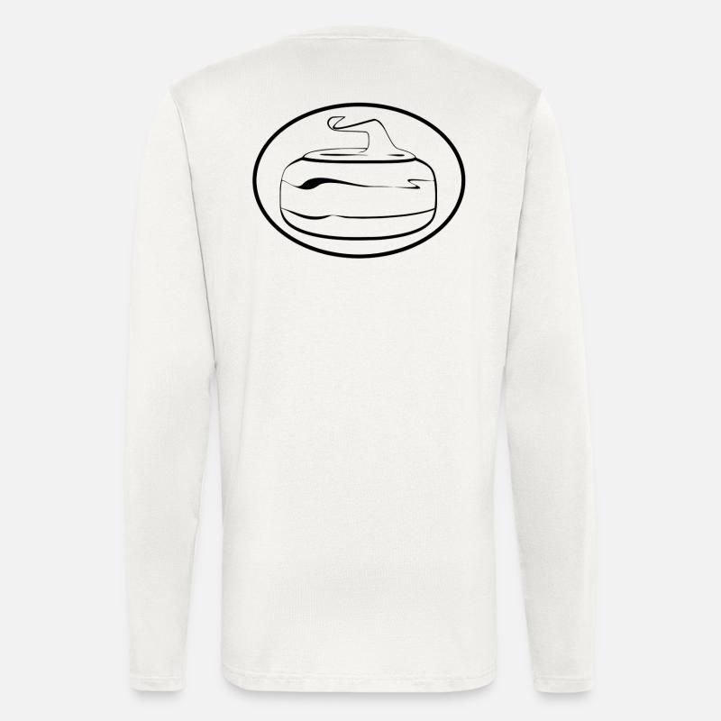 Kunst des Eisstockschießens - Langarmshirt - made by SPREAD  - OFF WHITE