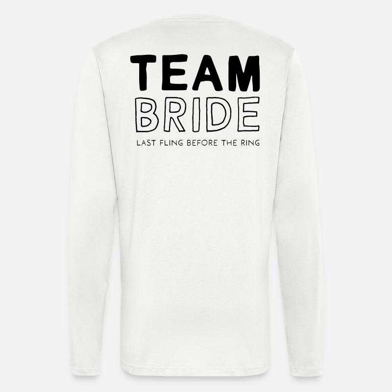 Team Bride - Longsleeve - made by SPREAD  - OFF WHITE