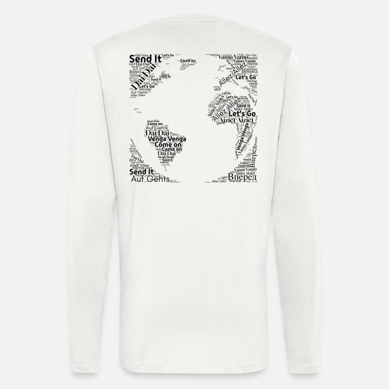 We Cheer for You - Langarmshirt - made by SPREAD  - OFF WHITE