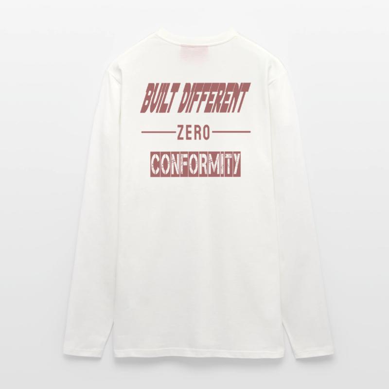Construit différemment | Sweat à capuche Zero Conformity Manches longues bio décontracté fabriqué en UE