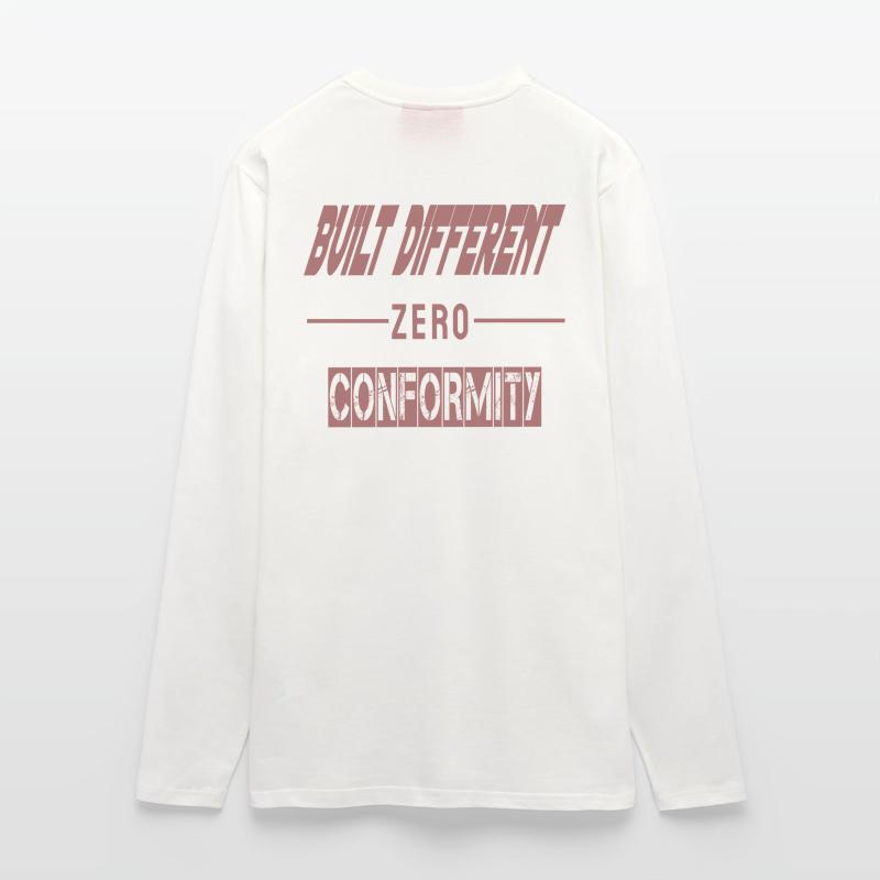 Construit différemment | Sweat à capuche Zero Conformity Manches longues bio décontracté fabriqué en UE