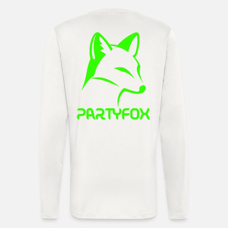 Partyfox - Longsleeve - made by SPREAD  - OFF WHITE