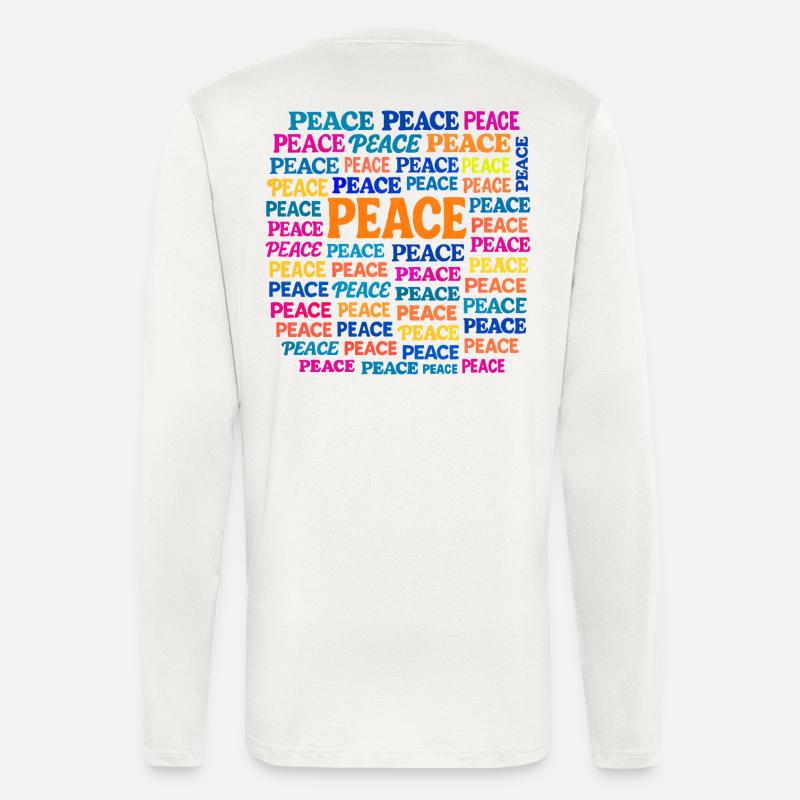 Peace - Longsleeve - made by SPREAD  - OFF WHITE