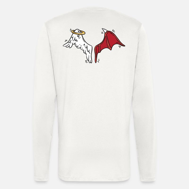 Angels & Devils - Longsleeve - made by SPREAD  - OFF WHITE