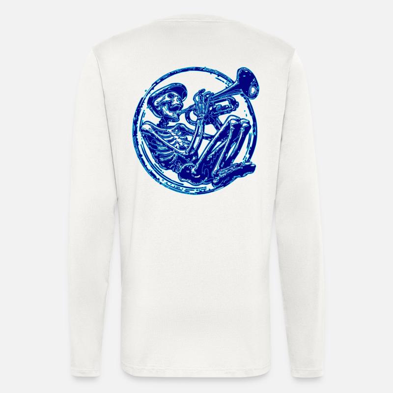 der kleine Trompeter - Langarmshirt - made by SPREAD  - OFF WHITE
