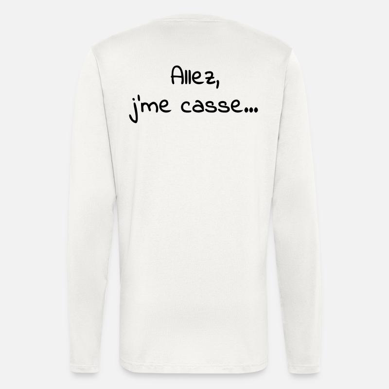 Allez_jme_casse - Langarmshirt - made by SPREAD - OFF WHITE