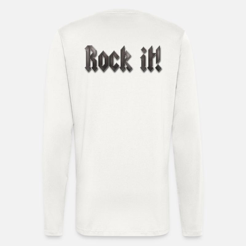 rock it! - Longsleeve - made by SPREAD - OFF WHITE