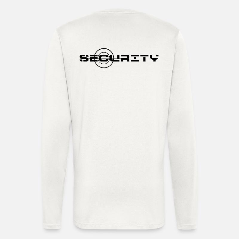 Security, Sicherheitsdienst, Objektschutz - Langarmshirt - made by SPREAD  - OFF WHITE