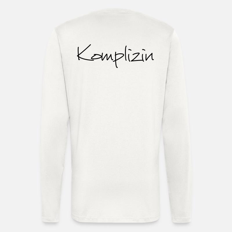 Komplizin Junggesellenabschied Freundin - Langarmshirt - made by SPREAD  - OFF WHITE