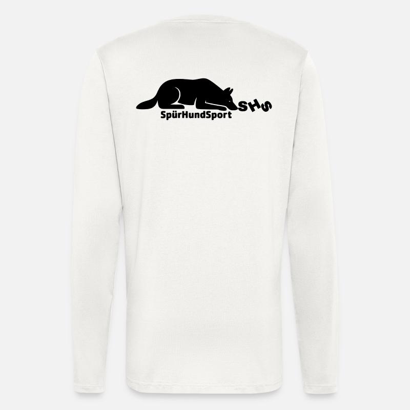 SHS Logo schwarz - Langarmshirt - made by SPREAD  - OFF WHITE