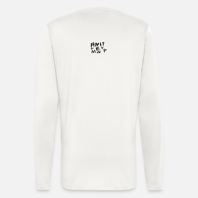 Graffiti Handwriting Chaos Pattern - Longsleeve - made by SPREAD  - OFF WHITE
