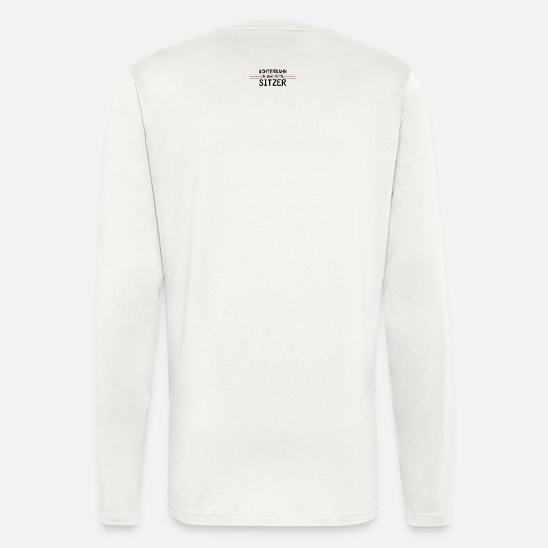 Achterbahnindermittesitzer - Langarmshirt - made by SPREAD  - OFF WHITE