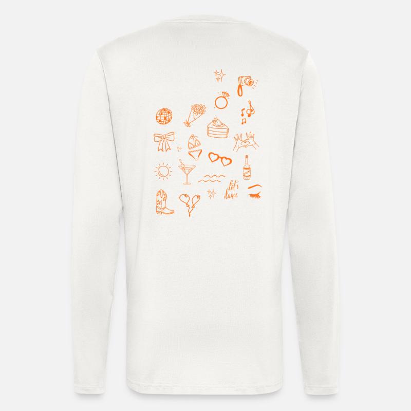 Bride Icons 2026 personalizable - Langarmshirt - made by SPREAD  - OFF WHITE