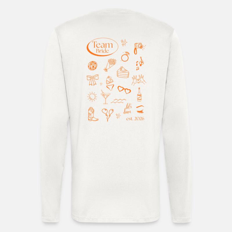 Team Bride Icons 2026 - Langarmshirt - made by SPREAD  - OFF WHITE