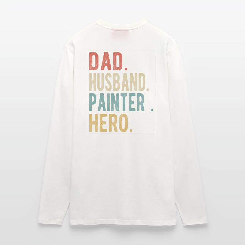 Maler Papa Ehemann Held Langarmshirt - made by SPREAD 