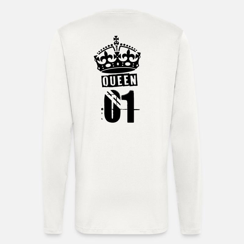 Queen - Langarmshirt - made by SPREAD  - OFF WHITE