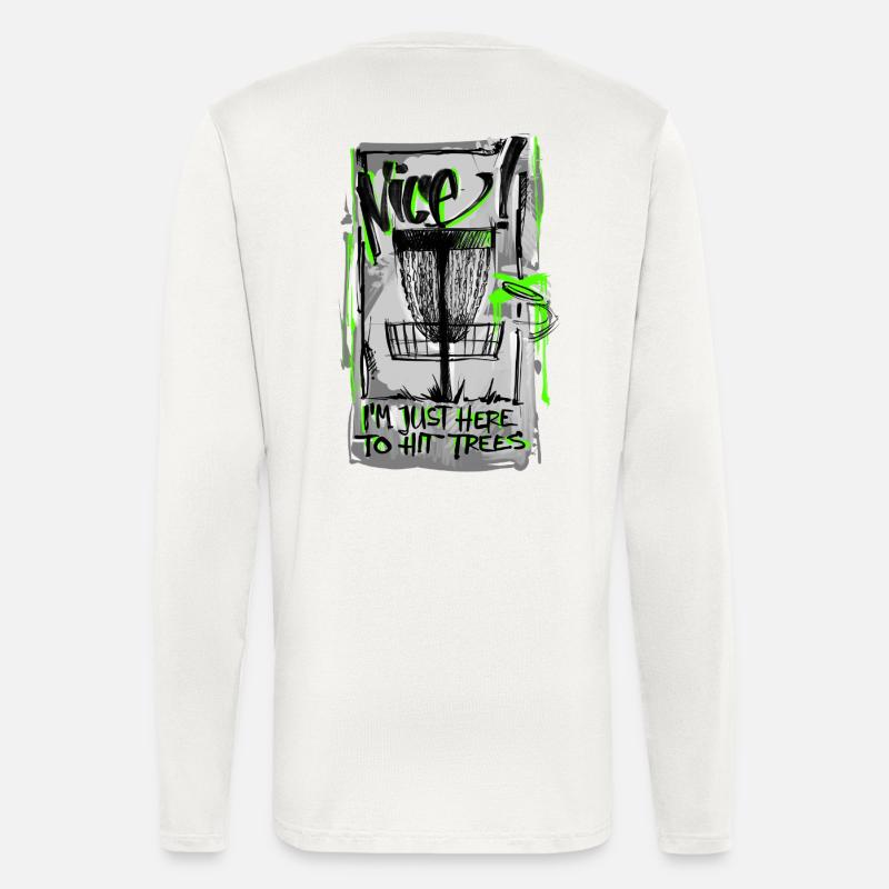 DiscGolf  - Langarmshirt - made by SPREAD  - OFF WHITE