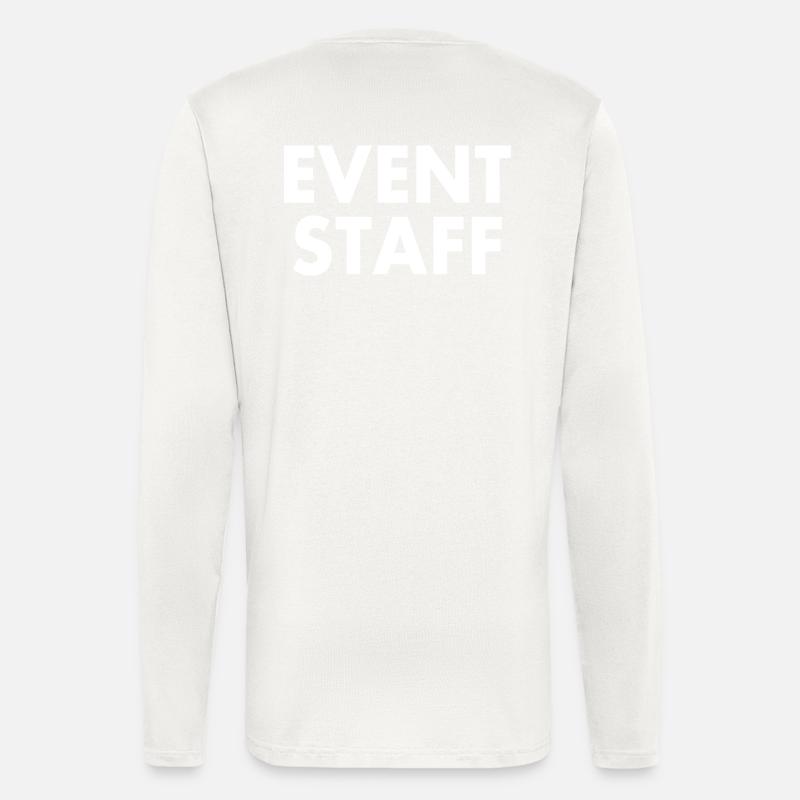 Event staff - Langarmshirt - made by SPREAD - OFF WHITE