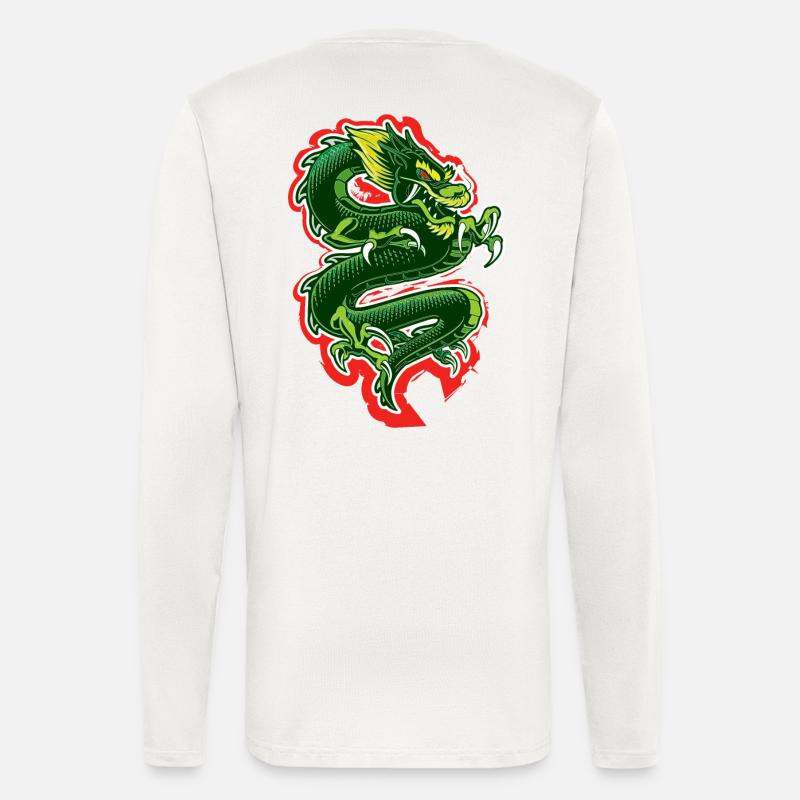 Drachen - Langarmshirt - made by SPREAD  - OFF WHITE