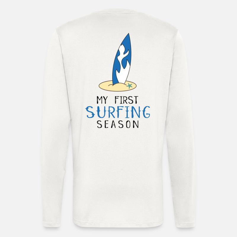 Surfer - Langarmshirt - made by SPREAD - OFF WHITE