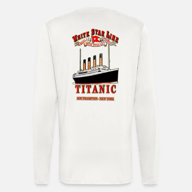 TITANIC CREATION Louis RUNEMBERG © Adagp - Longsleeve - made by SPREAD  - OFF WHITE
