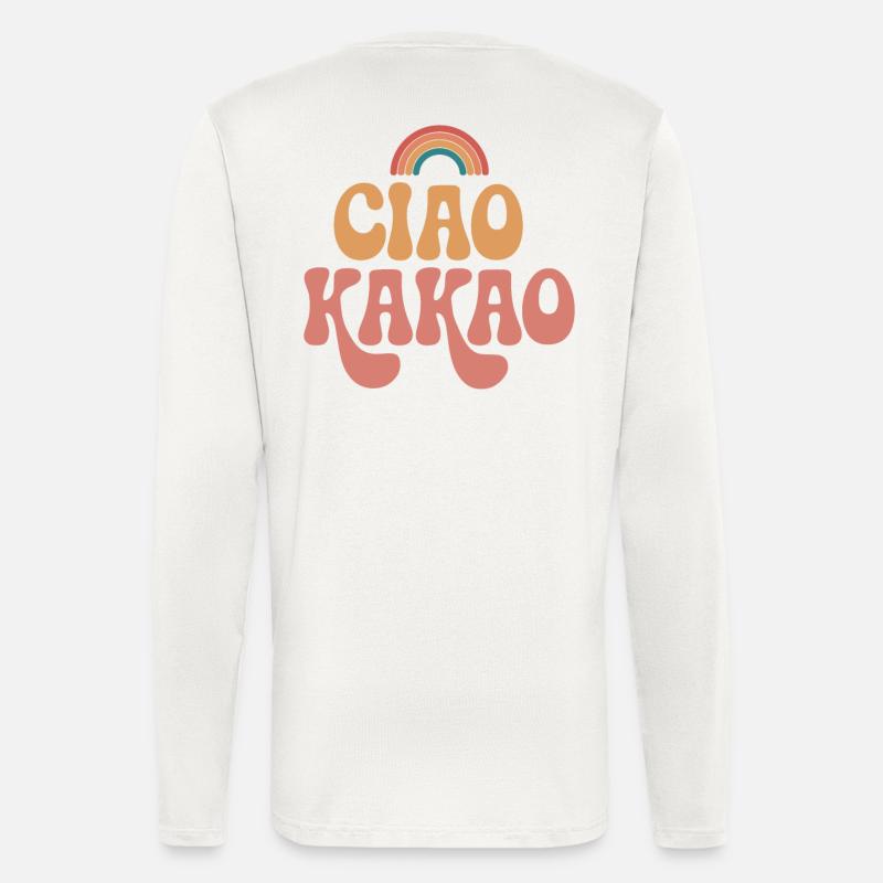 Ciao Cocoa - Longsleeve - made by SPREAD  - OFF WHITE