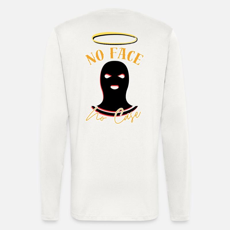 No face no case - Longsleeve - made by SPREAD  - OFF WHITE