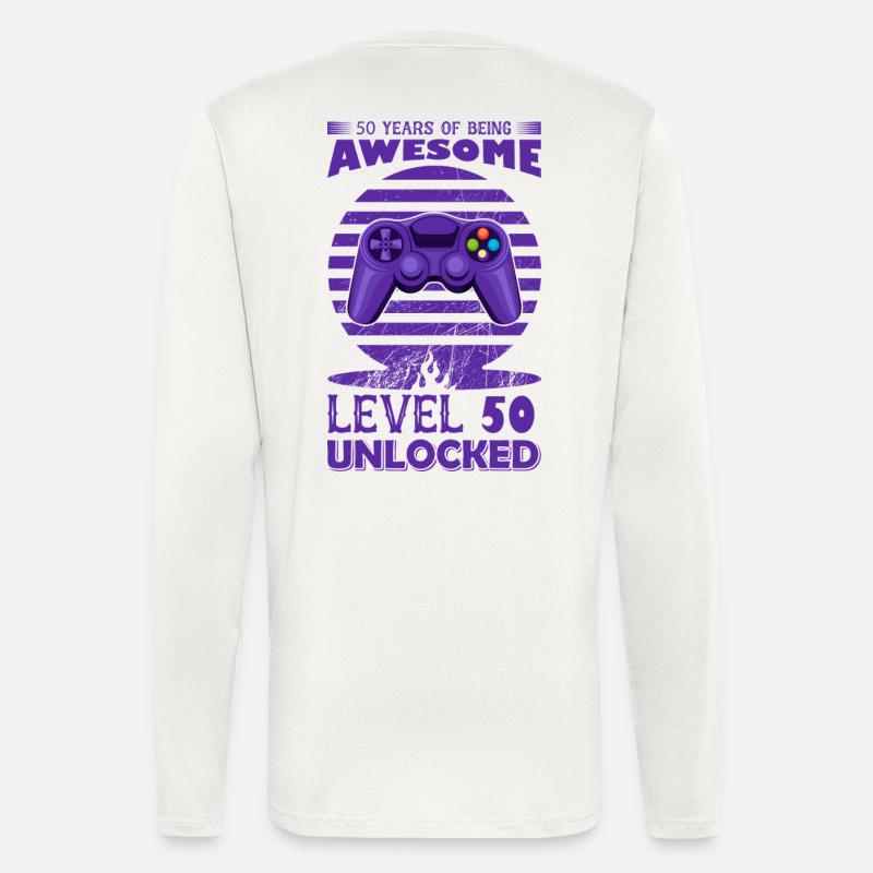 Retro Gaming Controller Motiv - Langarmshirt - made by SPREAD  - OFF WHITE