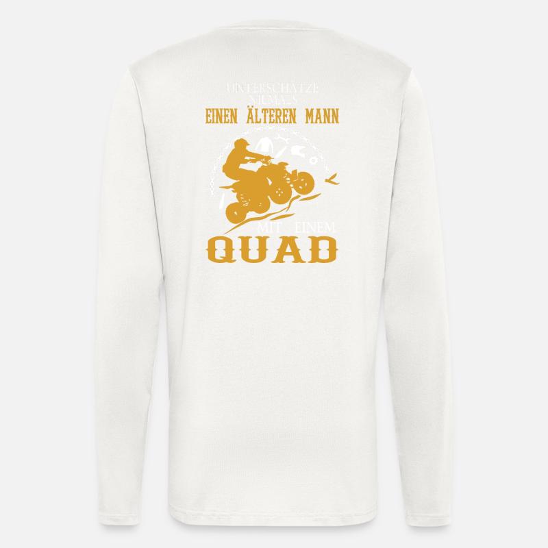 Quad Design - Langarmshirt - made by SPREAD  - OFF WHITE