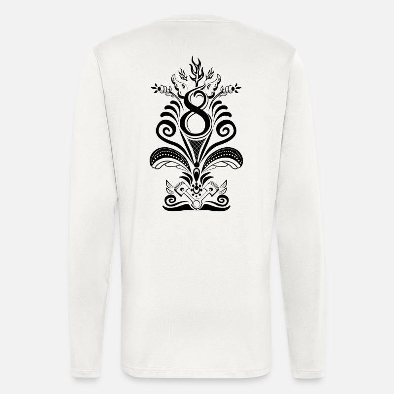 Kurbits V8 No:2 - schwarz - Langarmshirt - made by SPREAD  - OFF WHITE