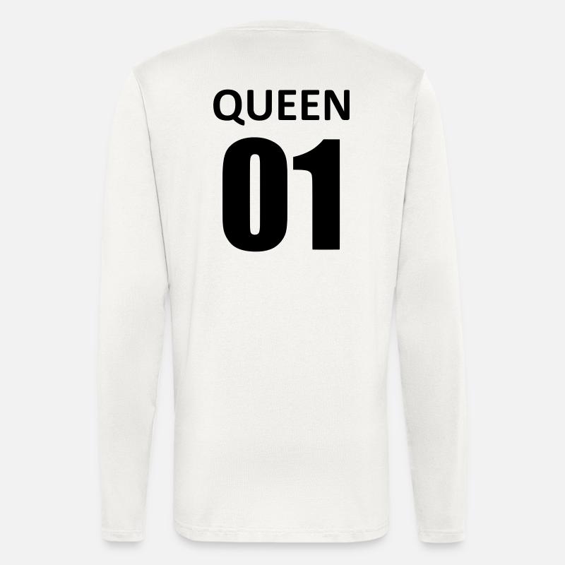 queen 01 - Langarmshirt - made by SPREAD  - OFF WHITE