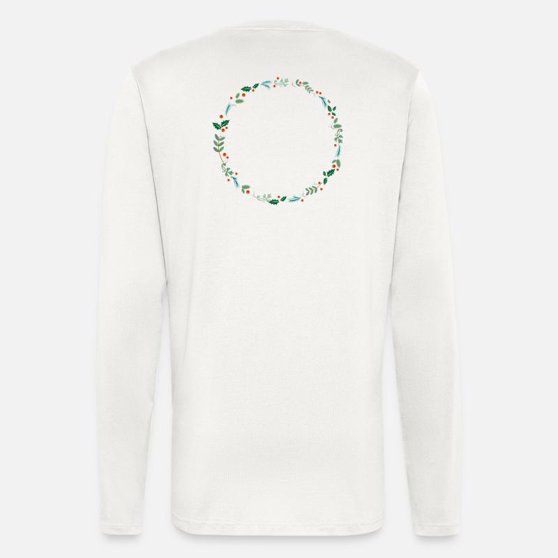 springendes Rentier - Langarmshirt - made by SPREAD  - OFF WHITE