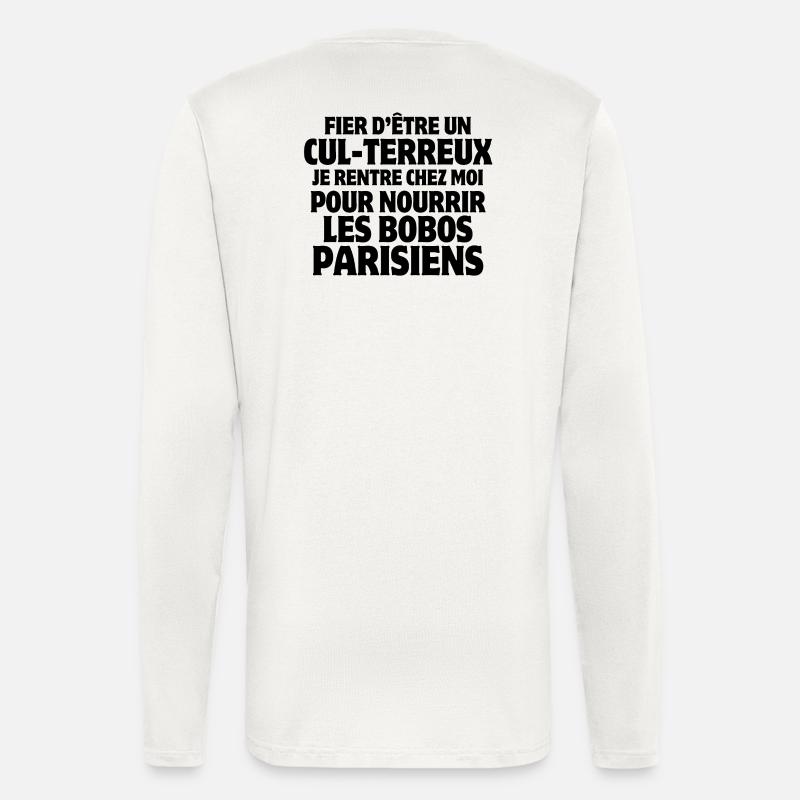 Bauer, Bauer, Bauer, Land - Langarmshirt - made by SPREAD  - OFF WHITE