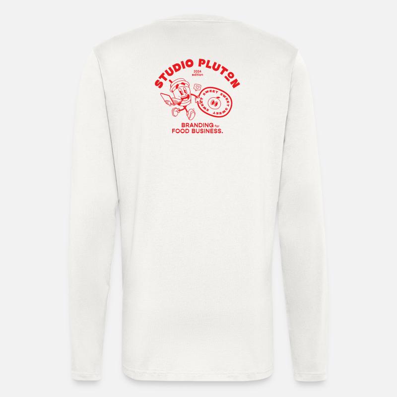 Studio Pluton - 2024 Edition (red) - Longsleeve - made by SPREAD  - OFF WHITE