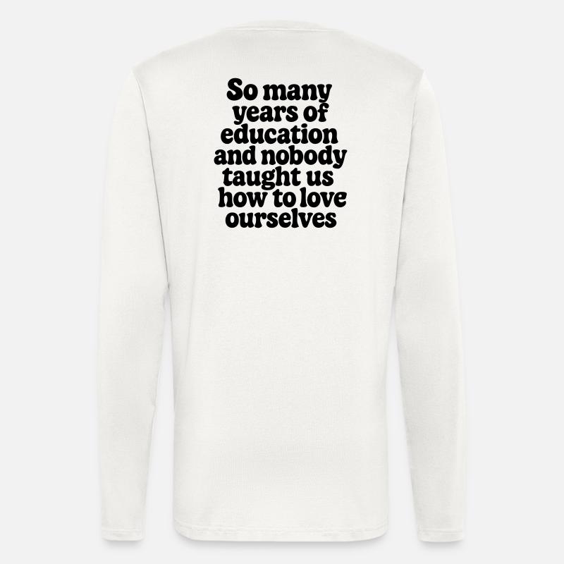 Selbstliebe 2 - Langarmshirt - made by SPREAD  - OFF WHITE