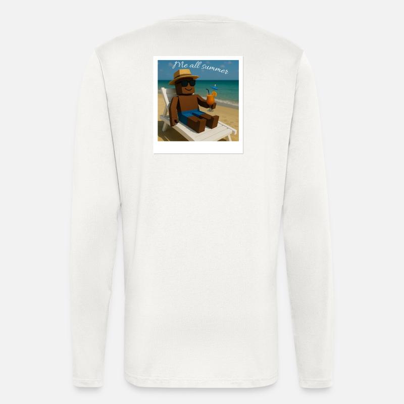 Me all summer - Chill Mode - Longsleeve - made by SPREAD  - OFF WHITE