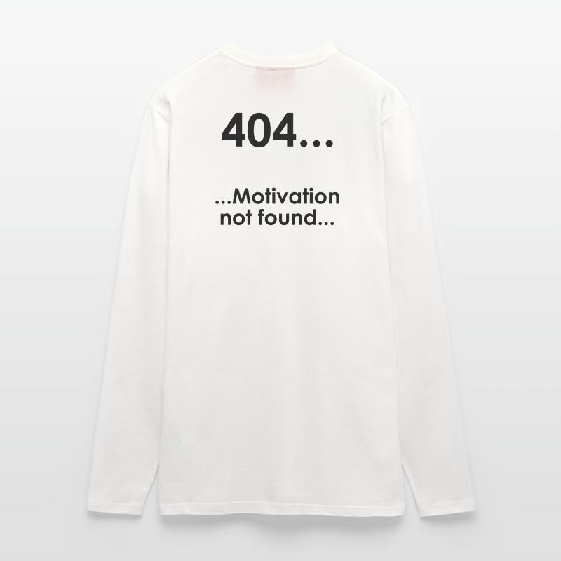 Unispruch "Error404" Student Geschenk, Studenten Langarmshirt - made by SPREAD 