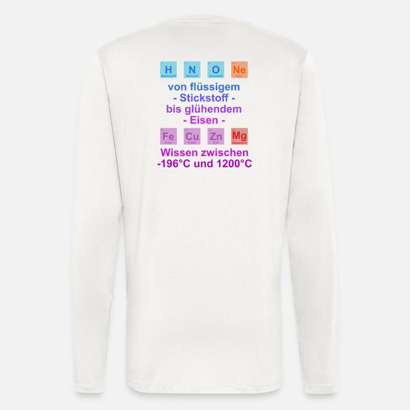 University saying "on temperature" gift, students - Longsleeve - made by SPREAD  - OFF WHITE