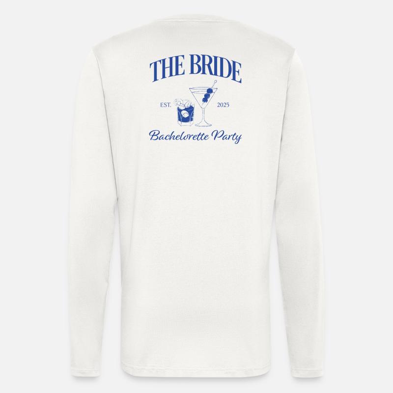 The Bride | Bachelorette Party - Langarmshirt - made by SPREAD  - OFF WHITE