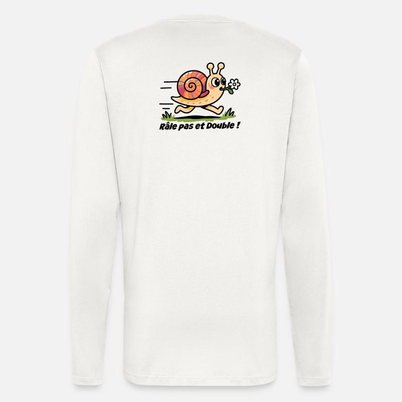 Autoaufkleber, Wohnwagen Rail Step und Double - Langarmshirt - made by SPREAD  - OFF WHITE