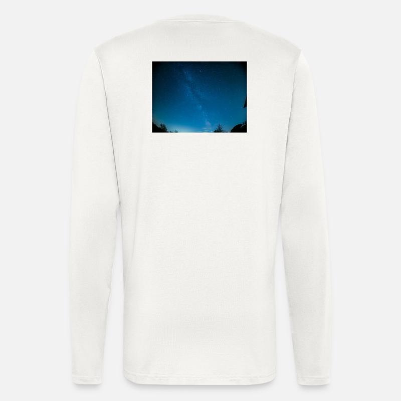Milchstraße - Langarmshirt - made by SPREAD  - OFF WHITE