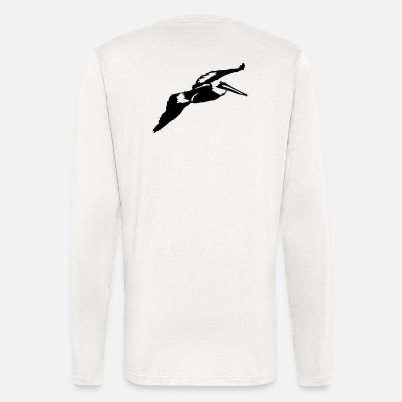 pelikan - Langarmshirt - made by SPREAD  - OFF WHITE