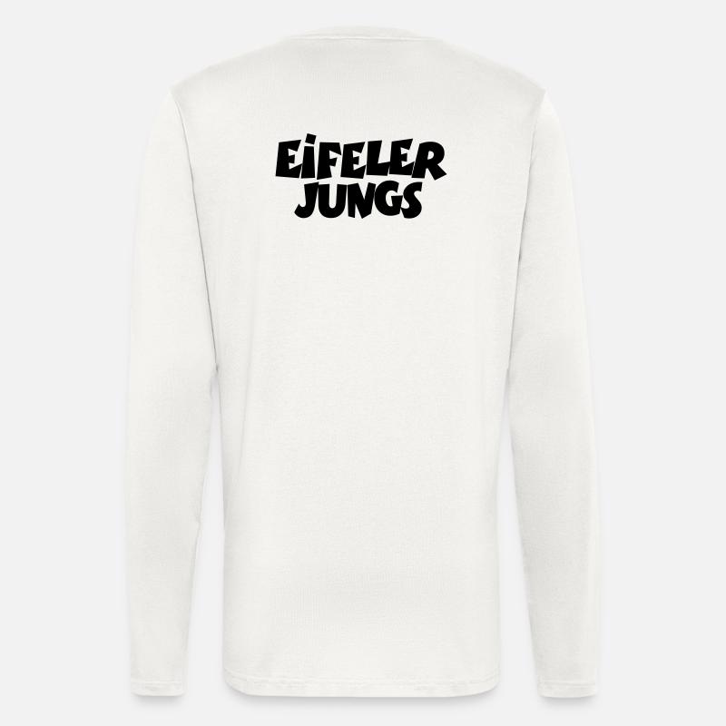 Eifeler Jungs aus der Eifel - Langarmshirt - made by SPREAD  - OFF WHITE