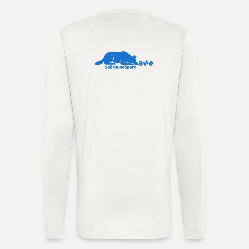 SHS Logo blau - Langarmshirt - made by SPREAD - OFF WHITE