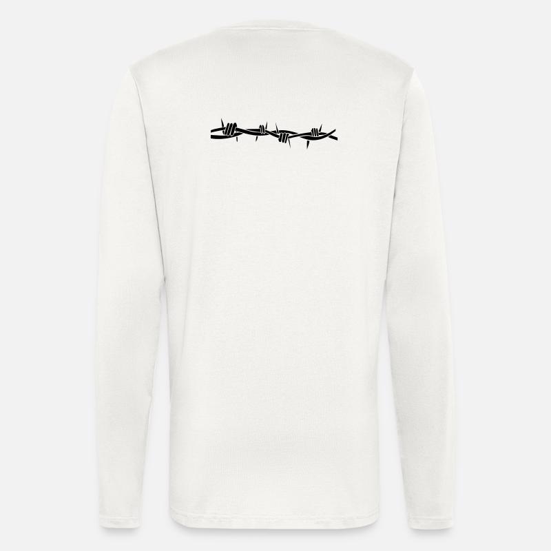 stacheldraht - Longsleeve - made by SPREAD  - OFF WHITE