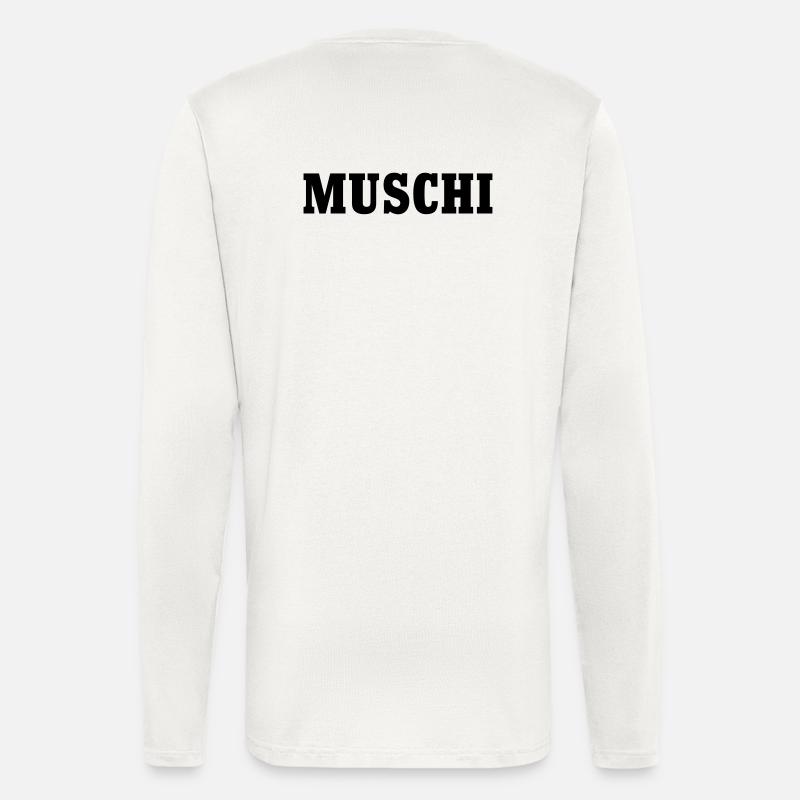 Muschi Pussie - Langarmshirt - made by SPREAD  - OFF WHITE