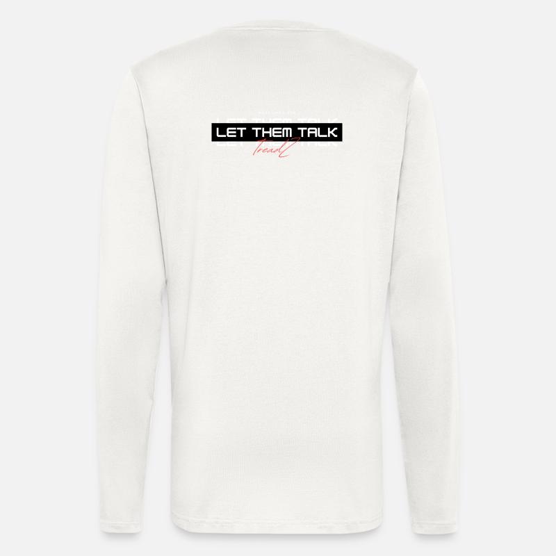 TreadZ Let them Talk - Langarmshirt - made by SPREAD  - OFF WHITE