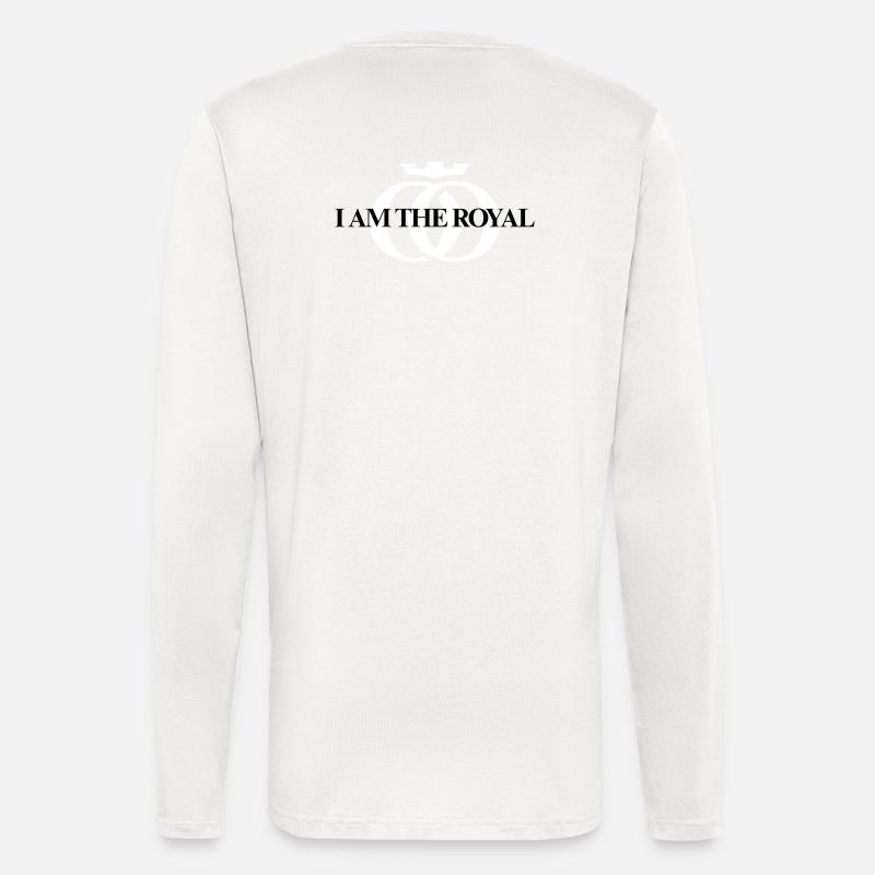ICH BIN DER KÖNIG – Oppoline Kollektion - Langarmshirt - made by SPREAD  - OFF WHITE